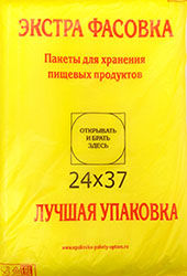 Полиэтиленовый пакет ПНД фасовочный 24х37х8 экстра 450/20 в Нижнем Новгороде - купить оптом от производителя ПК Котово Полимер